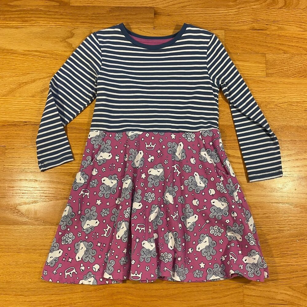 Kite Clothing Stripe/Horse Skater Dress